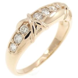 Autre Marque-Ponte Vecchio 18K Pink Gold Diamond Band Ring-Other
