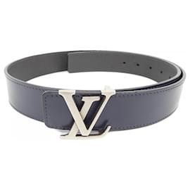 Louis Vuitton-Louis Vuitton Navy Standard Belt-Navy blue