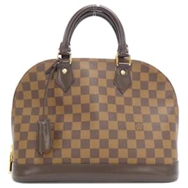 Louis Vuitton-Louis Vuitton Damier Alma PM Handbag-Damier ebene