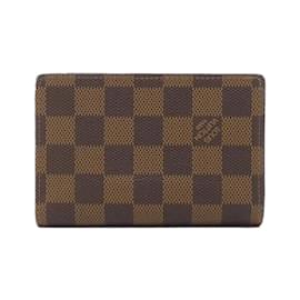 Louis Vuitton-Louis Vuitton Damier Portefeuille Juliet N60380 Wallet-Cream,Damier ebene