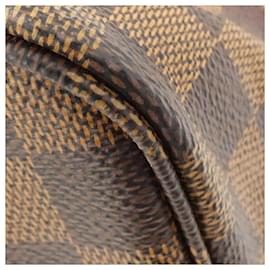 Louis Vuitton-Louis Vuitton Damier Neverfull MM Handbag-Damier ebene