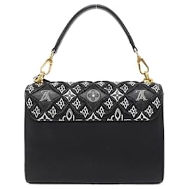Louis Vuitton-Louis Vuitton SINCE1854 Twist MM M57442 Shoulder Bag-Black