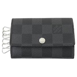Louis Vuitton-Louis Vuitton Damier Graphite Multicle N62662 Key Case-Damier ebene