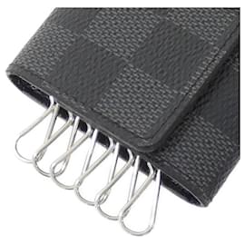 Louis Vuitton-Louis Vuitton Damier Graphite Multicle N62662 Key Case-Damier ebene