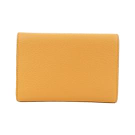 Louis Vuitton-Louis Vuitton Taurillon Portefeuille Capucines Wallet-Golden