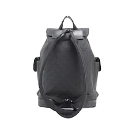 Louis Vuitton-Louis Vuitton Taurillon Monogram Christopher MM Backpack-Black