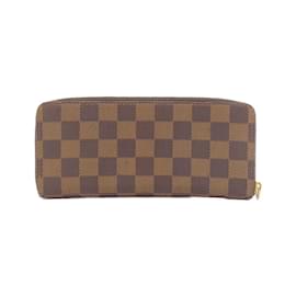 Louis Vuitton-Louis Vuitton Damier Portefeuille Clemence Wallet-Pink,Damier ebene