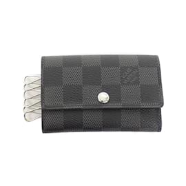 Louis Vuitton-Louis Vuitton Damier Graphite Multicle N62662 Key Case-Damier ebene