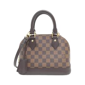 Louis Vuitton-Louis Vuitton Damier Alma BB Handbag-Damier ebene