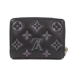 Louis Vuitton-Louis Vuitton Coussin Portefeuille Lou M82767 Wallet-Black