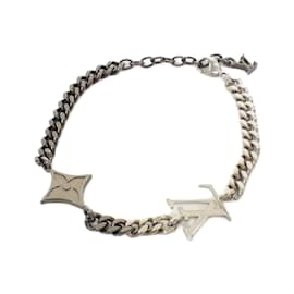 Louis Vuitton-Louis Vuitton LV Instinct Charm Bracelet-Silvery