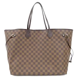 Louis Vuitton-Louis Vuitton Damier Neverfull GM Handbag-Damier ebene