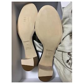Hermès-hermes sandal oasis black 38-Black