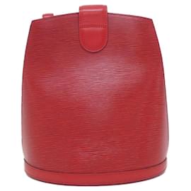 Louis Vuitton-Louis Vuitton Epi Cluny M52257 Shoulder Bag-Red