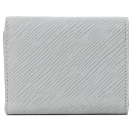 Louis Vuitton-Louis Vuitton Epi Portefeuille Twist Compact XS Wallet-Light blue