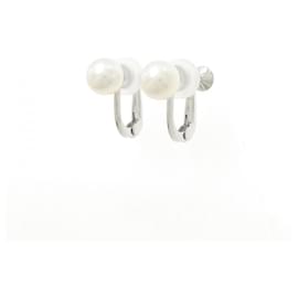 Mikimoto-Mikimoto Akoya Pearl Clip Earrings-Other