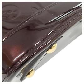 Louis Vuitton-Louis Vuitton Vernis Alma PM Handbag-Dark red