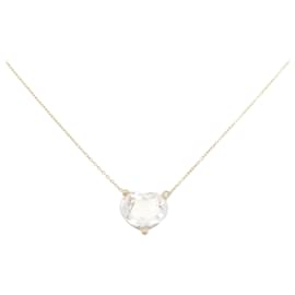 Autre Marque-Ponte Vecchio Heart Quartz Necklace-Other