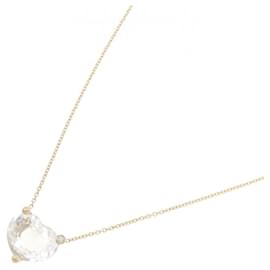 Autre Marque-Ponte Vecchio Heart Quartz Necklace-Other