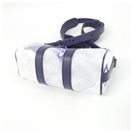 Louis Vuitton-Louis Vuitton Watercolor Monogram Keepall XS M45761 Boston Bag-Blue