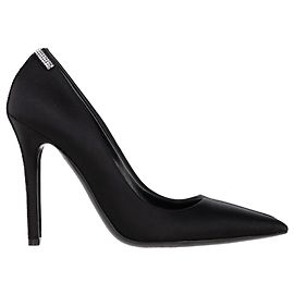 Tom Ford 105mm Crystal-Embellished Pumps in Black Satin Black