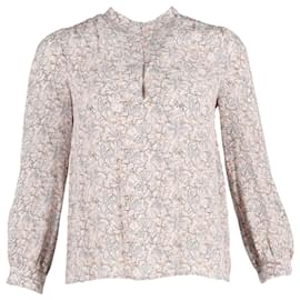 Vanessa Bruno- Vanessa Bruno Floral Print Blouse in Multicolor Silk-Multiple colors