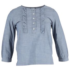 Apc Blusa Cleo A.P.C. in cotone blu Blu Blu chiaro