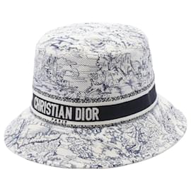 Christian Dior-Dior Homme Cotton D-Bobby Hat CPB6021XDBS53058-White