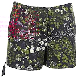 Dries Van Noten-Dries Van Noten Paolina Tailored Shorts in Floral Print Cotton-Other