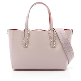 Christian Louboutin-Sac cabas mini en cuir CABATA de Christian Louboutin 12550499009-Rose
