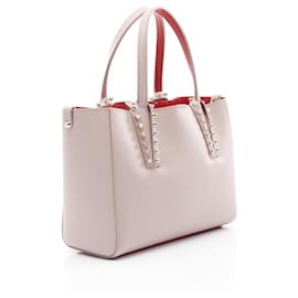 Christian Louboutin-Sac cabas mini en cuir CABATA de Christian Louboutin 12550499009-Rose