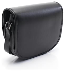 Céline-Celine Leather Triomphe Shoulder Bag 114453FH138SI-Black