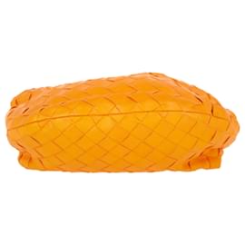 Bottega Veneta-Bottega Veneta Mini Jodie in Orange Leather-Orange
