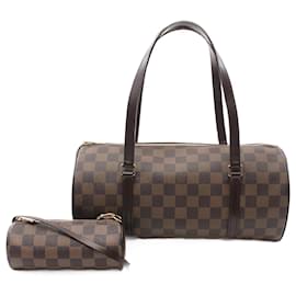 Louis Vuitton-Louis Vuitton Damier Papillon 30 Handbag N51303-Brown