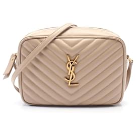 Yves Saint Laurent-Saint Laurent Monogram LOU Camera Bag Shoulder Bag 761554DV7072721-Brown,Beige