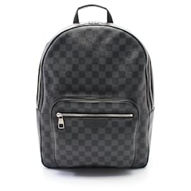 Louis Vuitton-Sac à dos Josh Damier Graphite Louis Vuitton N40365-Noir