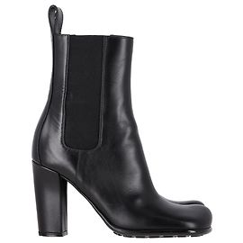 Botas Chelsea Storm em couro preto da Bottega Veneta Preto