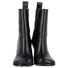 Bottega Veneta-Bottes Chelsea Storm en cuir noir de Bottega Veneta-Noir