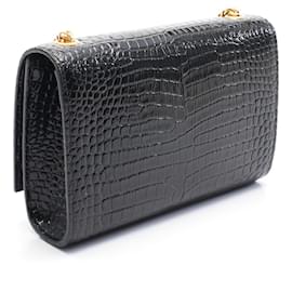 Yves Saint Laurent-Saint Laurent Leather KATE Small Shoulder Bag 474366DND0J1000-Black
