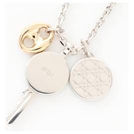 Christian Dior-Dior Homme Stainless Steel GP Necklace Necklace N2900HOMMT012-Silvery,Metallic
