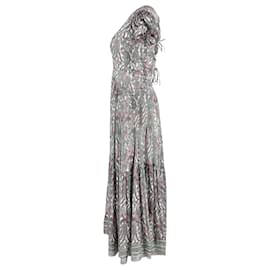 Isabel Marant-Isabel Marant Bealisa Paisley-Print Maxi Dress in Multicolor Cotton-Multiple colors