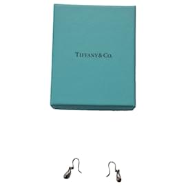 Tiffany & Co- Tiffany & Co Teardrop Earrings in Silver Sterling-Silvery