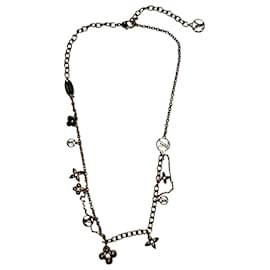 Louis Vuitton- Louis Vuitton Blooming Supple Necklace in Gold Brass-Golden