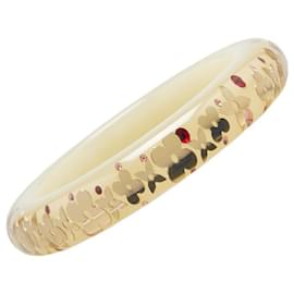 Louis Vuitton-Louis Vuitton Plastic Braclet Inclusion Bangle M61498-Brown,Beige