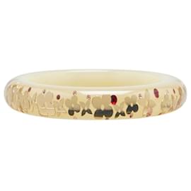 Louis Vuitton-Louis Vuitton Plastic Braclet Inclusion Bangle M61498-Brown,Beige
