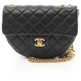 Chanel-Sac à épaule Matelassé en agneau Chanel AS4001-Noir