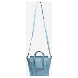 Céline-Blue Nano Luggage 2way bag-Blue