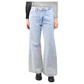 Frame Denim-Le Baggy Palazzo denim jeans - size UK 10-Blue