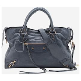 Balenciaga-Dark blue Le City bag-Blue
