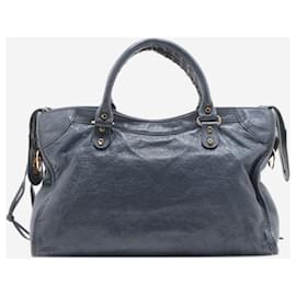 Balenciaga-Dark blue Le City bag-Blue